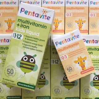 SIRO VITAMIN TỔNG HỢP PENTAVITE ÚC CHO BÉ - MẪU MỚI NHẤT PENTA-VITE - Beauty Shop