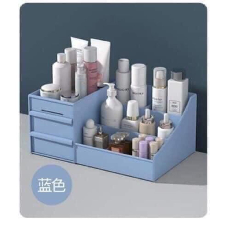 Kệ Đựng Mỹ Phẩm Đồ Trang Điểm 3 Tầng 2 ngăn Mini