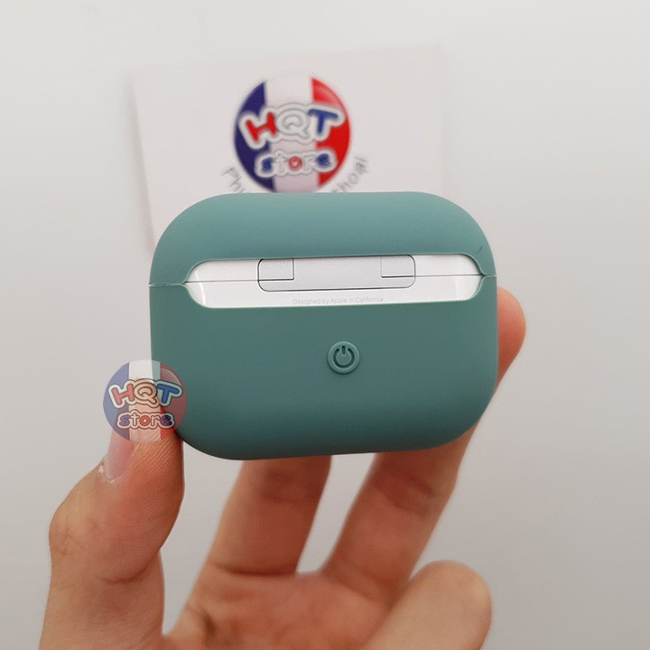 Ốp silicon case siêu mỏng cho tai nghe Airpods Pro (Không Móc Treo)