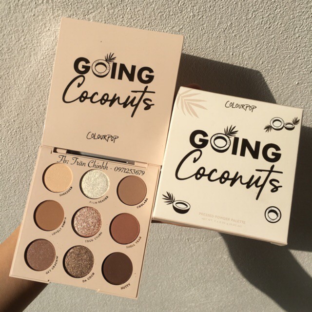 Bảng phấn mắt Colourpop Going Coconuts | BigBuy360 - bigbuy360.vn