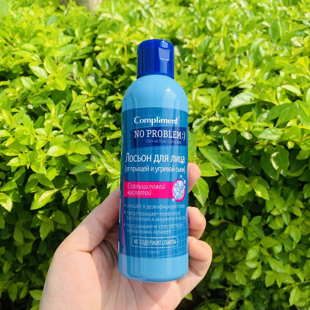 Toner Compliment No Problem giảm viêm, mụn 200ml