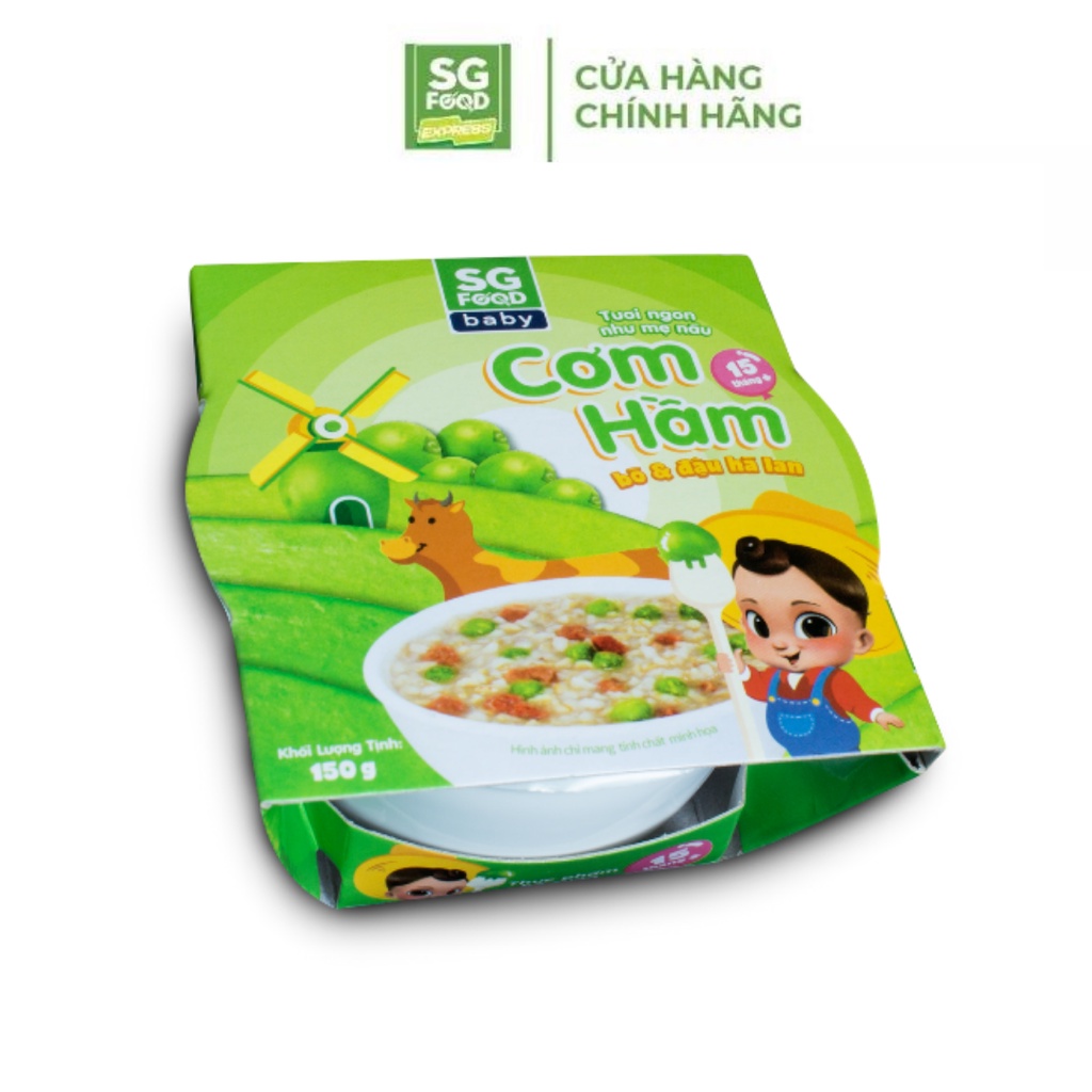 Cơm Hầm Sài Gòn Food Bò & Đậu Hà Lan 150g