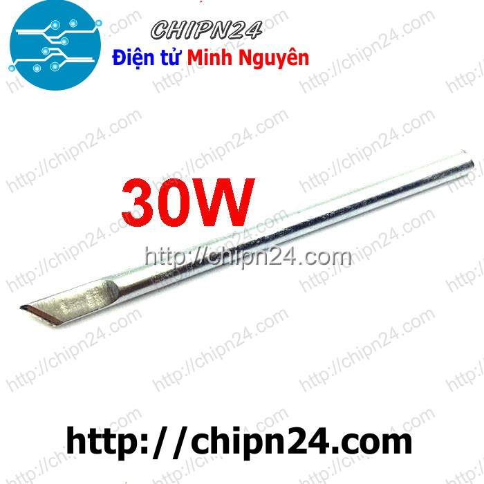 [1 CÂY] Đầu Mũi hàn Dao 30W (cho Mỏ hàn Nung)