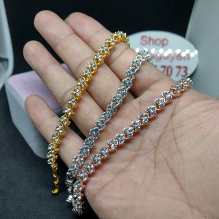 Lắc tay nữ đính hạt thời trang