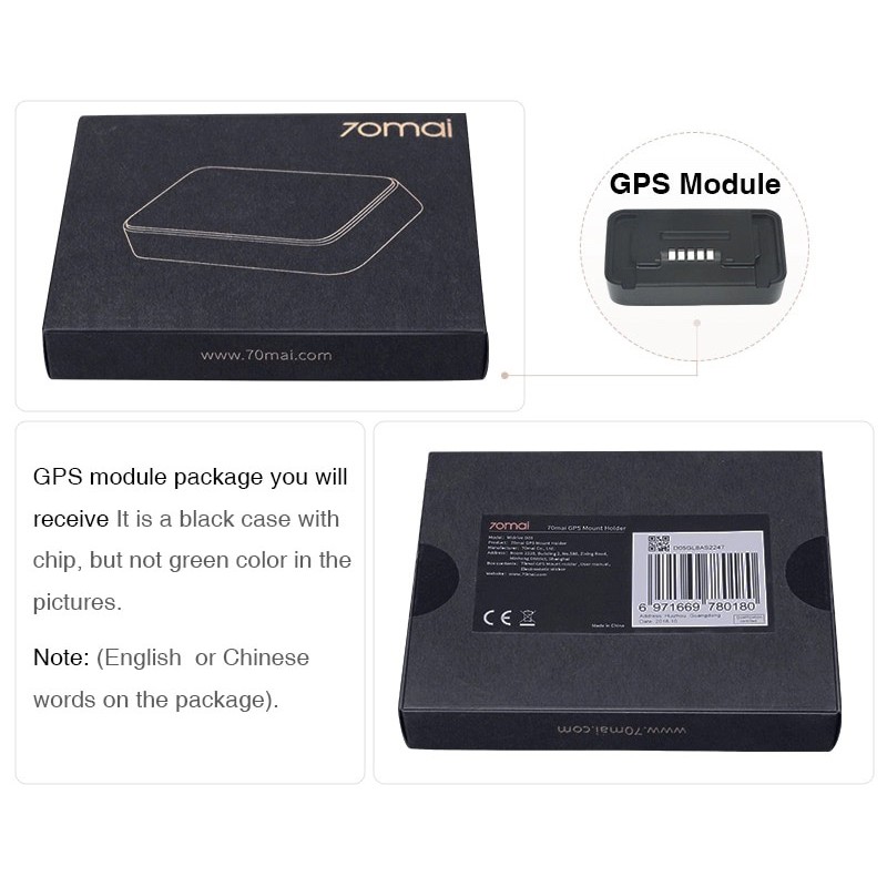 Module GPS Cho Camera Hành Trình XIAOMI 70mai Pro (Mô đun GPS cảnh bảo va chạm camera 70mai Pro ) | BigBuy360 - bigbuy360.vn