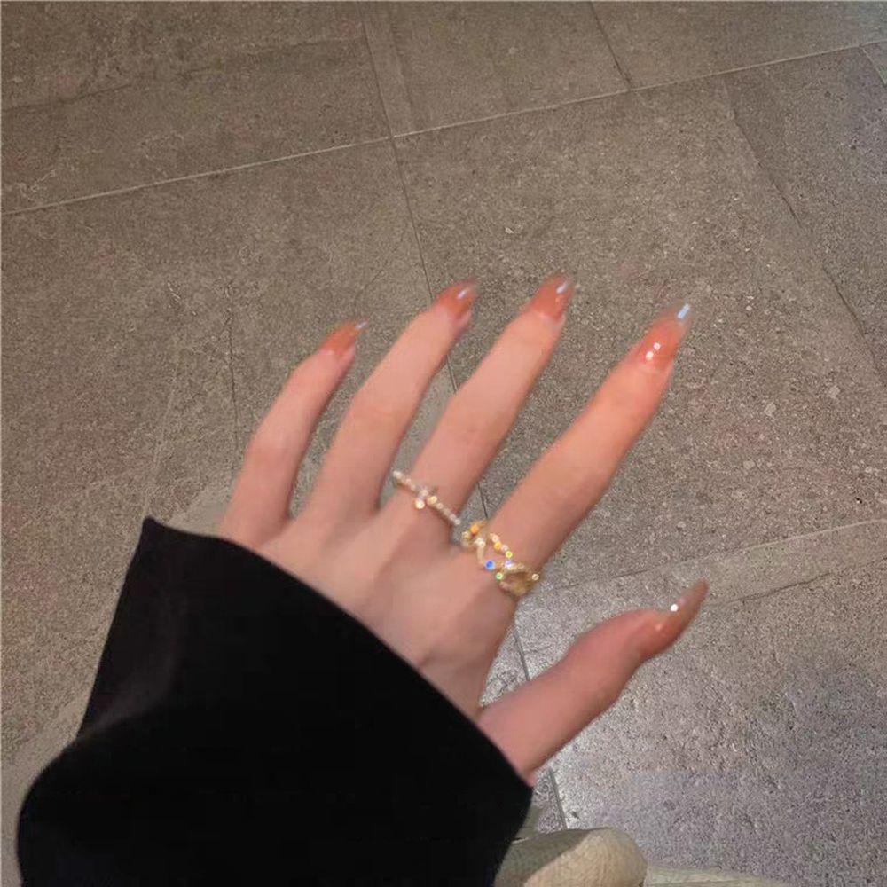 Nhẫn Cưới Phong Cách Hàn Quốc Ngọt Ngào Thanh Lịch Cho Nữ