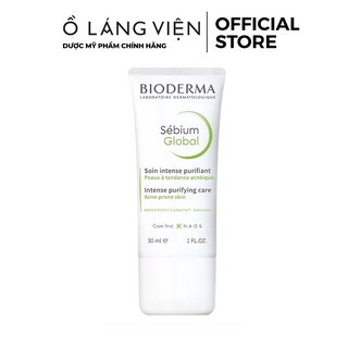 Kem dưỡng da hạn chế và ngăn ngừa sự trở lại của mụn BIODERMA Sebium Global 30ml