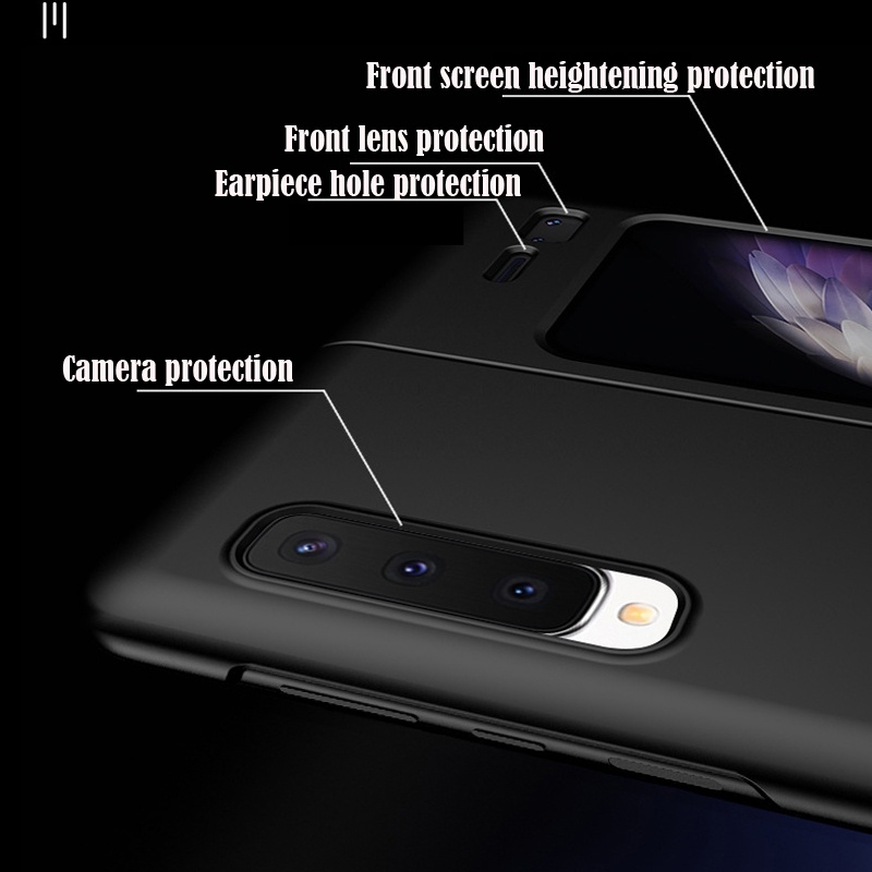 Ốp điện thoại màu nhám cho Samsung Galaxy Fold 1