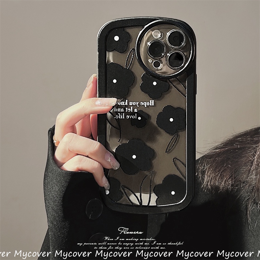Ốp Điện Thoại Họa Tiết Hoa Xinh Xắn Cho iPhone 14 13 12 11 Pro Max Xs XR X 8 7 Plus SE 2020