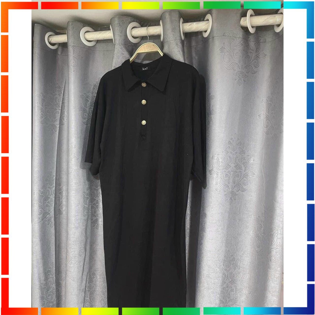 ( ẢNH THẬT ) - ÁO POLO DÁNG DÀI CÁ TÍNH CHẤT COTTON THOÁNG MÁT - MỊN MÀNG PHONG CÁCH HÀN QUỐC CỰC ĐẸ | BigBuy360 - bigbuy360.vn