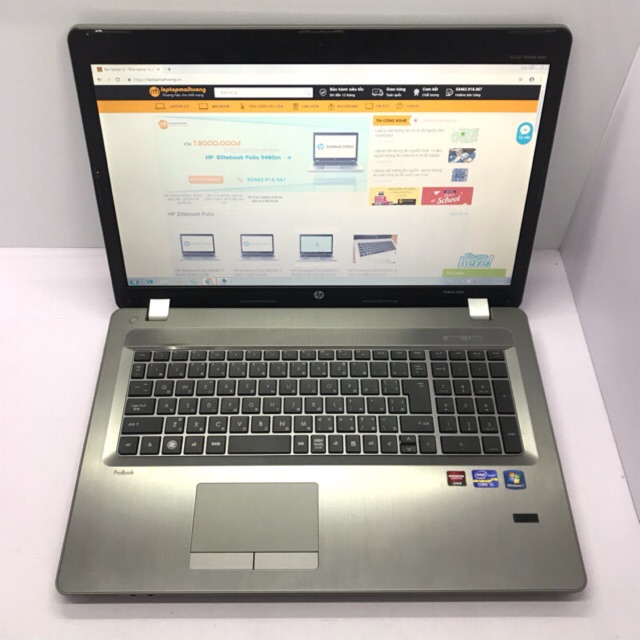 Laptop  Màn 17.3 inch xem bóng đá cực đỉnh HP Probook 4740s  Core i5 3320M RAM 4gb SSD 120gb VGA rời 1Gb | BigBuy360 - bigbuy360.vn