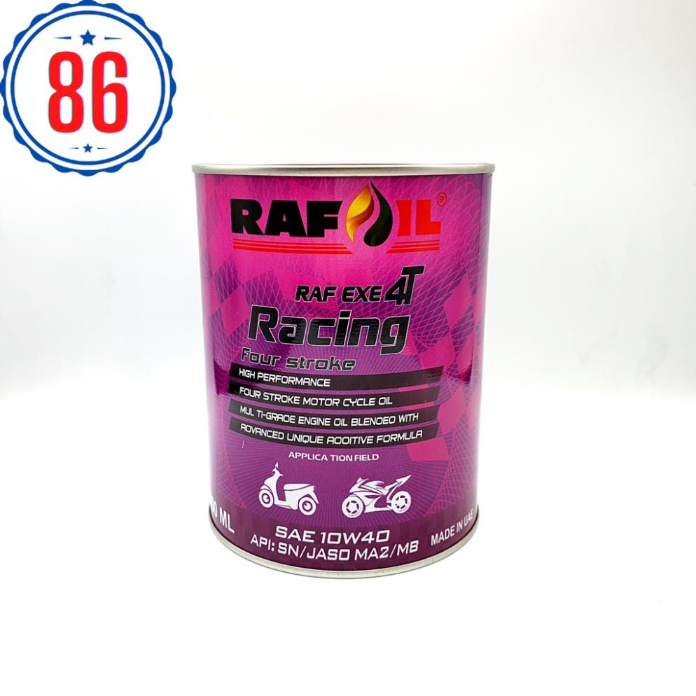 Nhớt tổng hợp cho xe số,côn tay,xe tay ga Rafoil 10W40