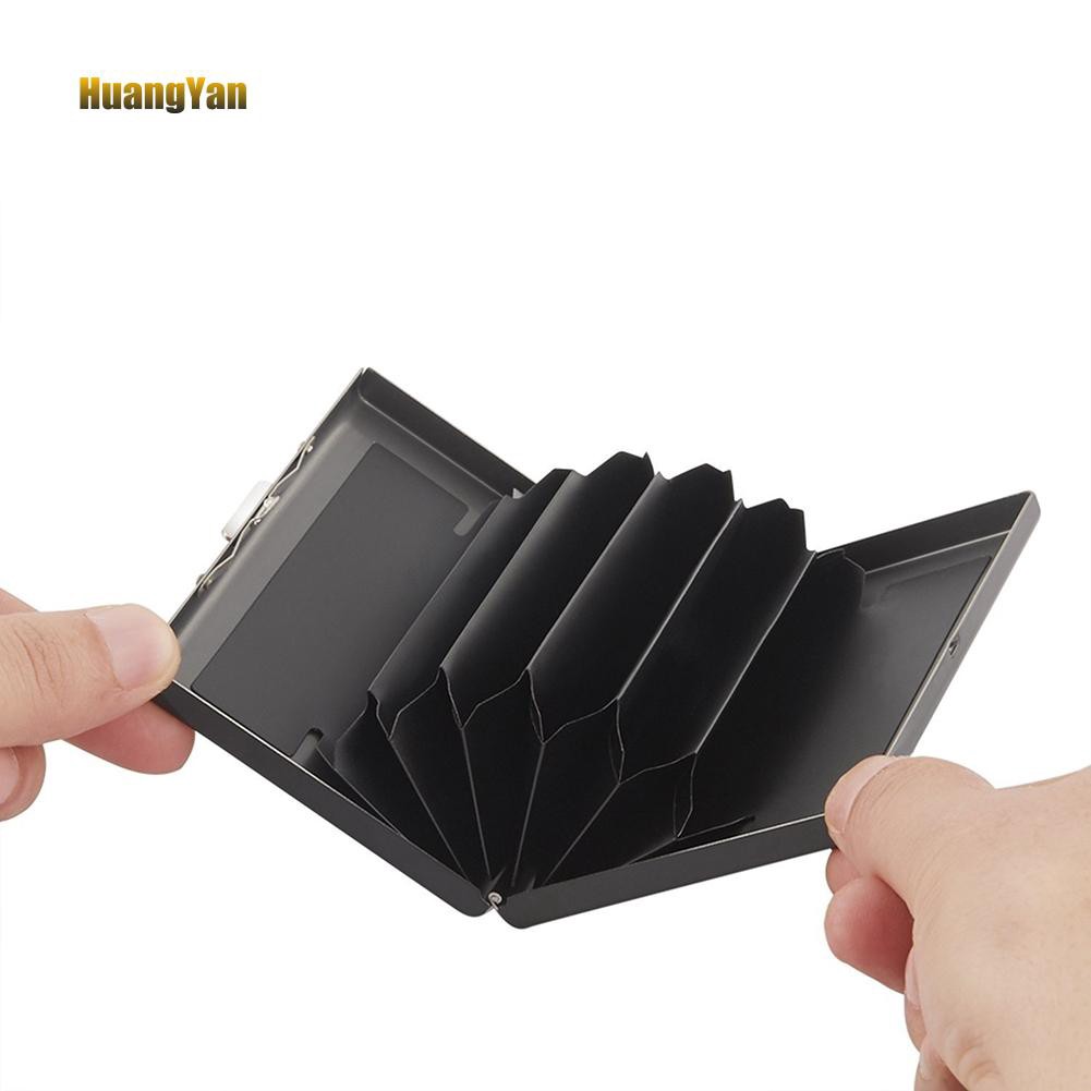 Hộp đựng thẻ bằng thép không gỉ RFID | BigBuy360 - bigbuy360.vn