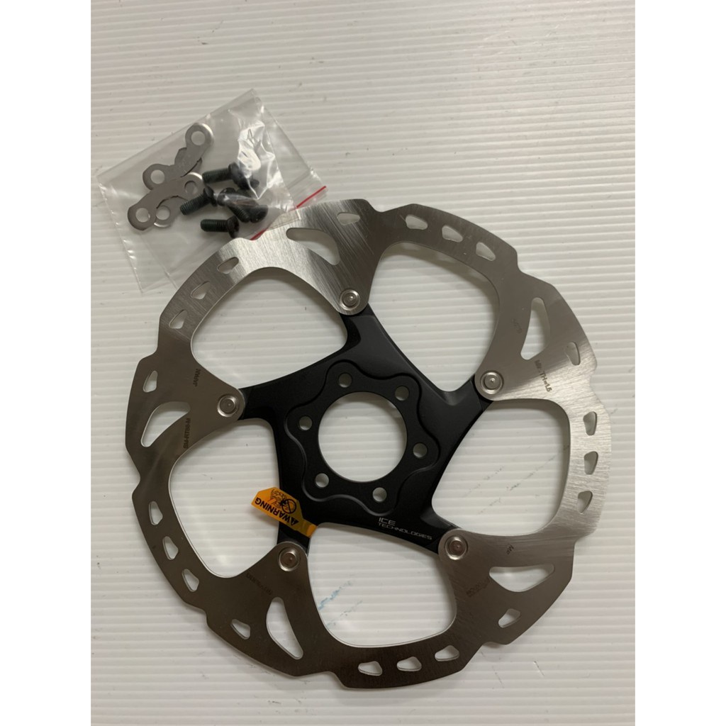Dĩa thắng tản nhiệt cho xe đạp hiệu Shimano SM-RT86 6Bolt Ice Tech, loại 6 ốc, hàng chính hãng