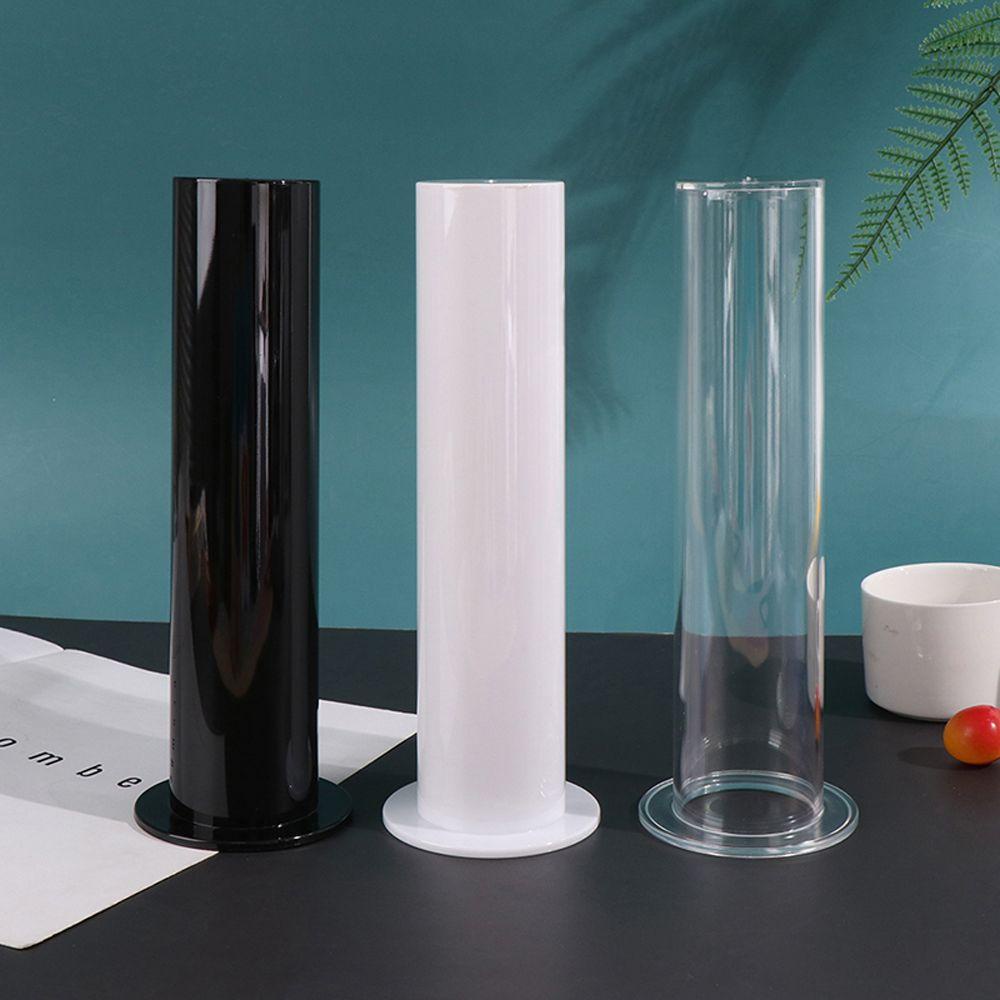 AUGUSTINA Giá Đỡ Trưng Bày Dây Buộc Tóc / Nhẫn Hình Trụ Bằng Acrylic Tiện Dụng Cho Nữ