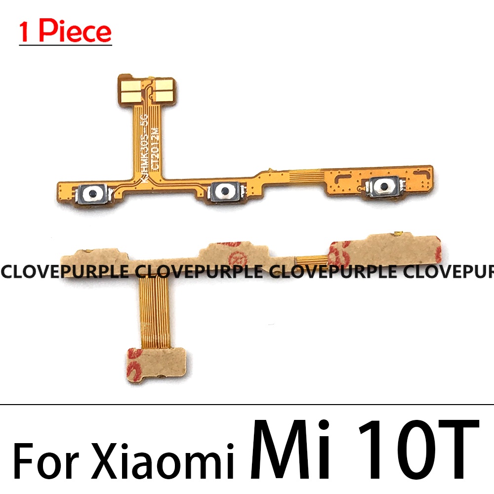 1 Dây Cáp Flex Nút Nguồn / Mở Máy Ảnh Cho Xiaomi Redmi 7 7A 8 8A 9 9A Note 7 8 8T 9 10 Pro 9s MI 10T Lite 10