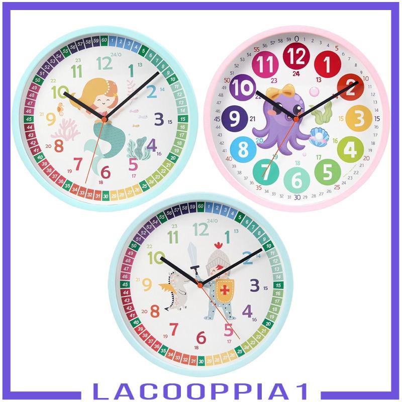 Đồng Hồ Treo Tường Dạy Học Lacooppia1 Cho Bé