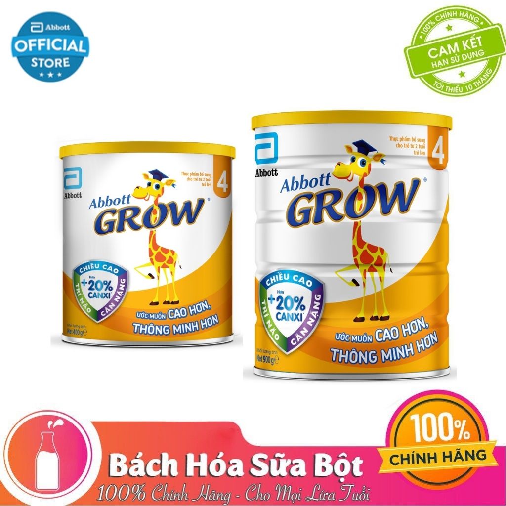 Sữa Bột Abbott Grow số 1/2/3/4 - 900g