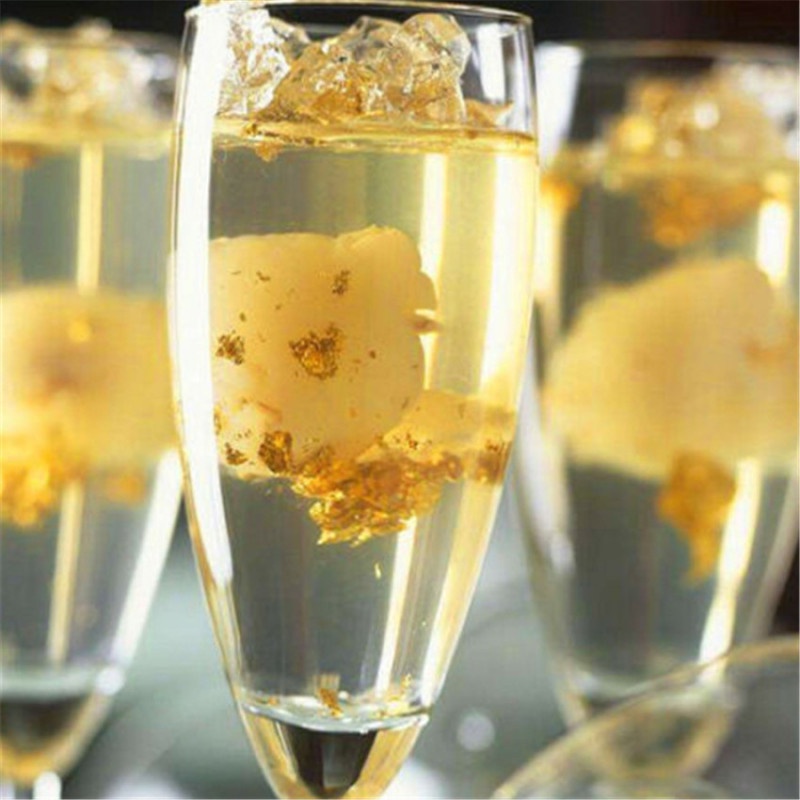 Lọ lá vàng 2g trang trí bánh kem