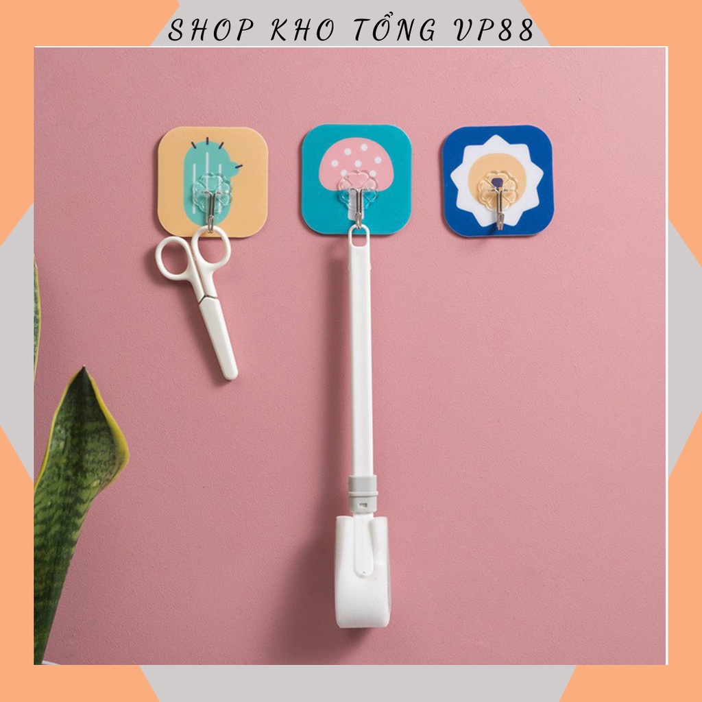 Combo 10 Móc Dán Tường 3D Siêu Dính Siêu Chịu Lực In Hình 88072 SHOP KHO TỔNG88