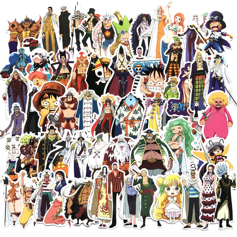 Sticker/ Hình dán anime One Piece