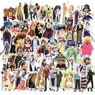Sticker/ Hình dán anime One Piece (Bộ 10-50 sticker, Random)