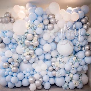 Set 10 Bong Bóng Màu Sắc Kẹo Ngọt 5 Inch Trang Trí Tiệc Sinh Nhật