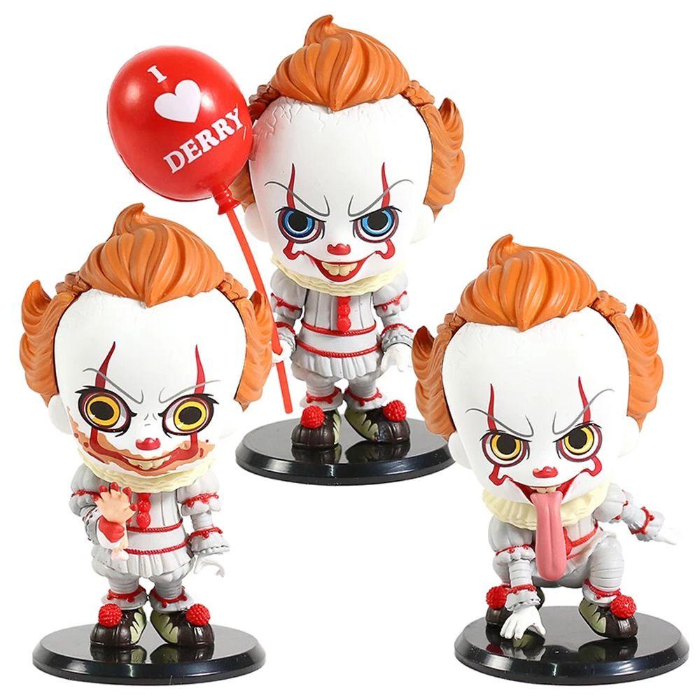 DARNELL Mô Hình Chú Hề Pennywise Đáng Yêu Trang Trí Bàn Làm Việc