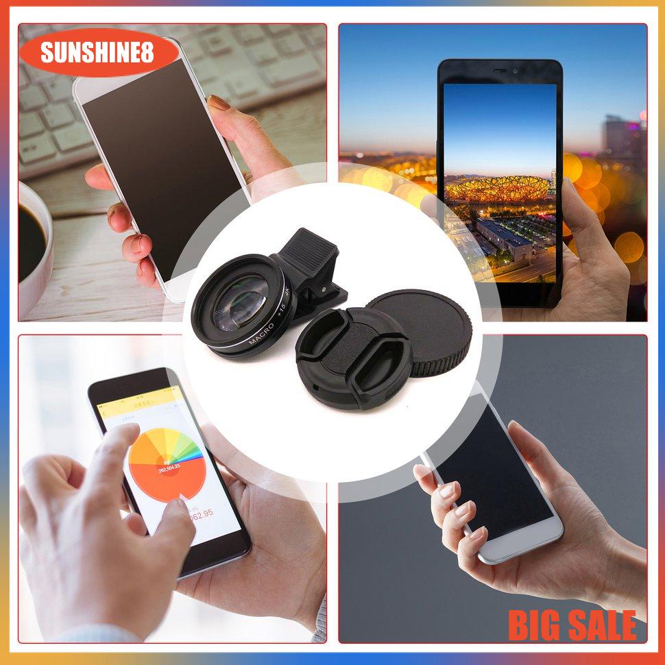 Ống kính Macro 4K 37MM 15X chuyên nghiệp dùng cho điện thoại