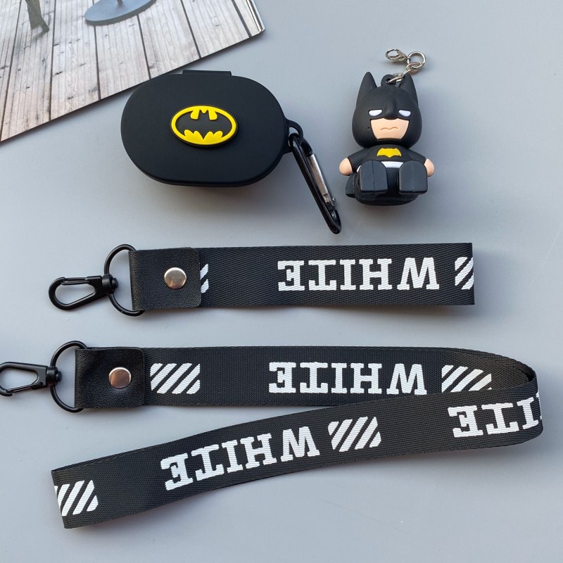 Ốp Bảo Vệ Hộp Đựng Tai Nghe Airpods Hình Batman Cho Xiaomi Redmi Airdot Youth