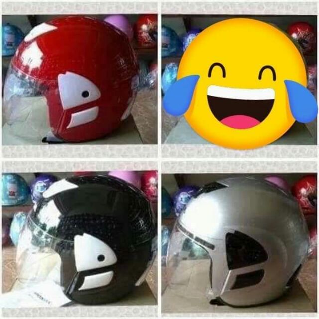 Mũ bảo hiểm Honda 3/4 đầu có kính