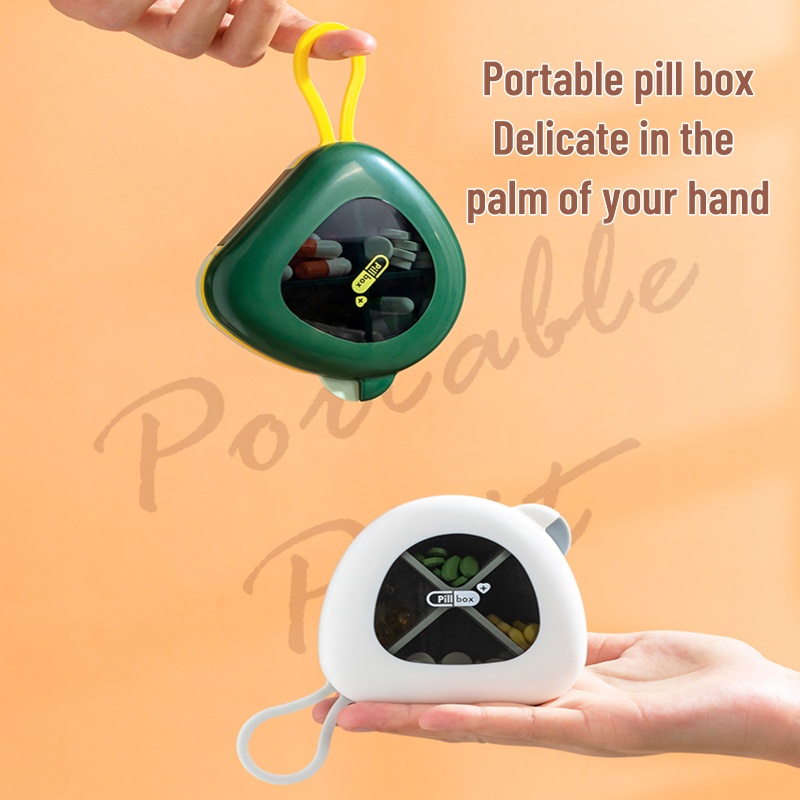 Hộp Đựng Thuốc Có Nắp Nhỏ Gọn Tiện Dụng