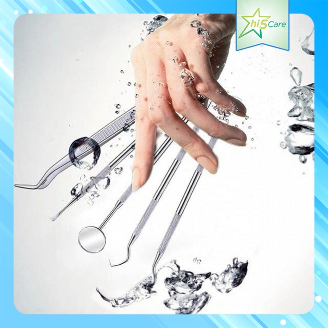 Bộ Dụng Cụ Nha Khoa Làm Sạch Cao Răng (5 Cái)