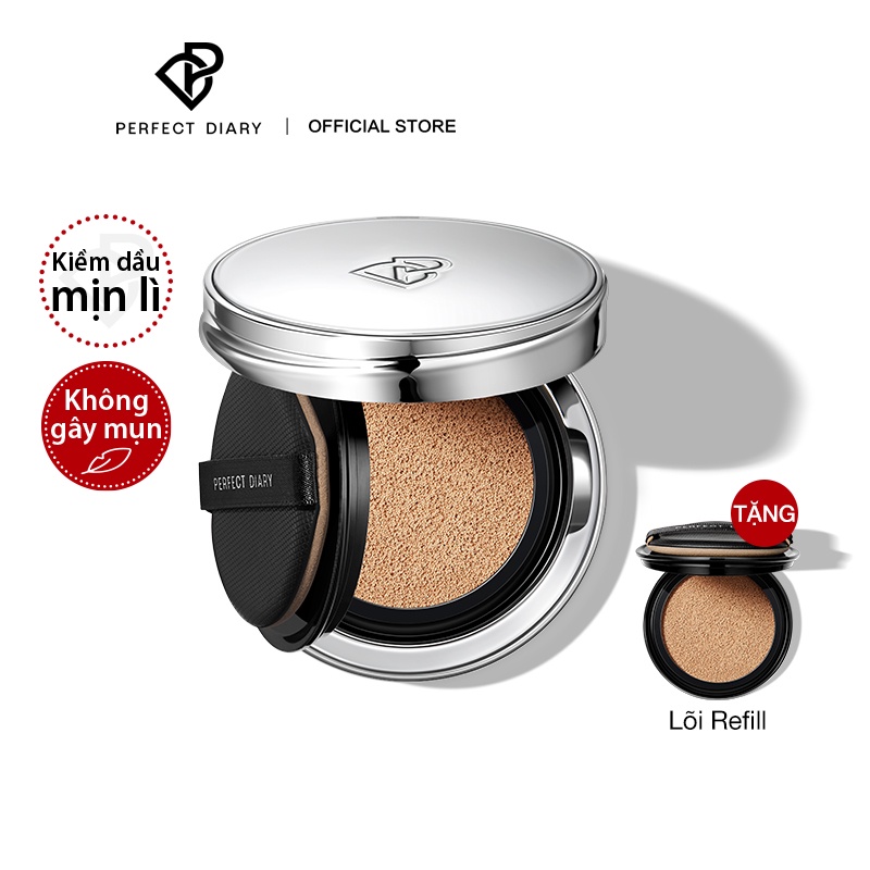 Phấn Nước Perfect Diary Kiềm Dầu Mịn Lì Che Phủ Hoàn Hảo Renewal Flawless 3 Màu 10g | BigBuy360 - bigbuy360.vn