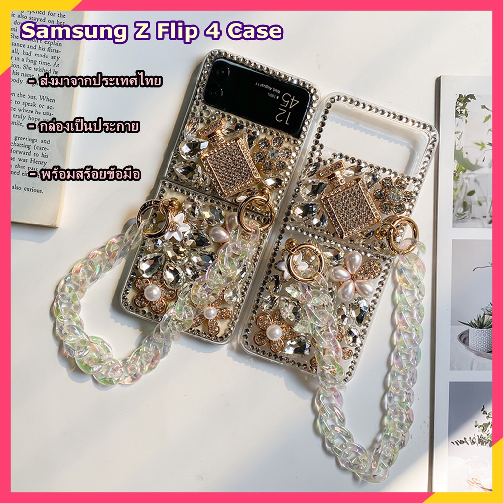 Ốp lưng samsung z flip 4 Điện thoại di động 4 4 flip4 4 flip4 Diamond