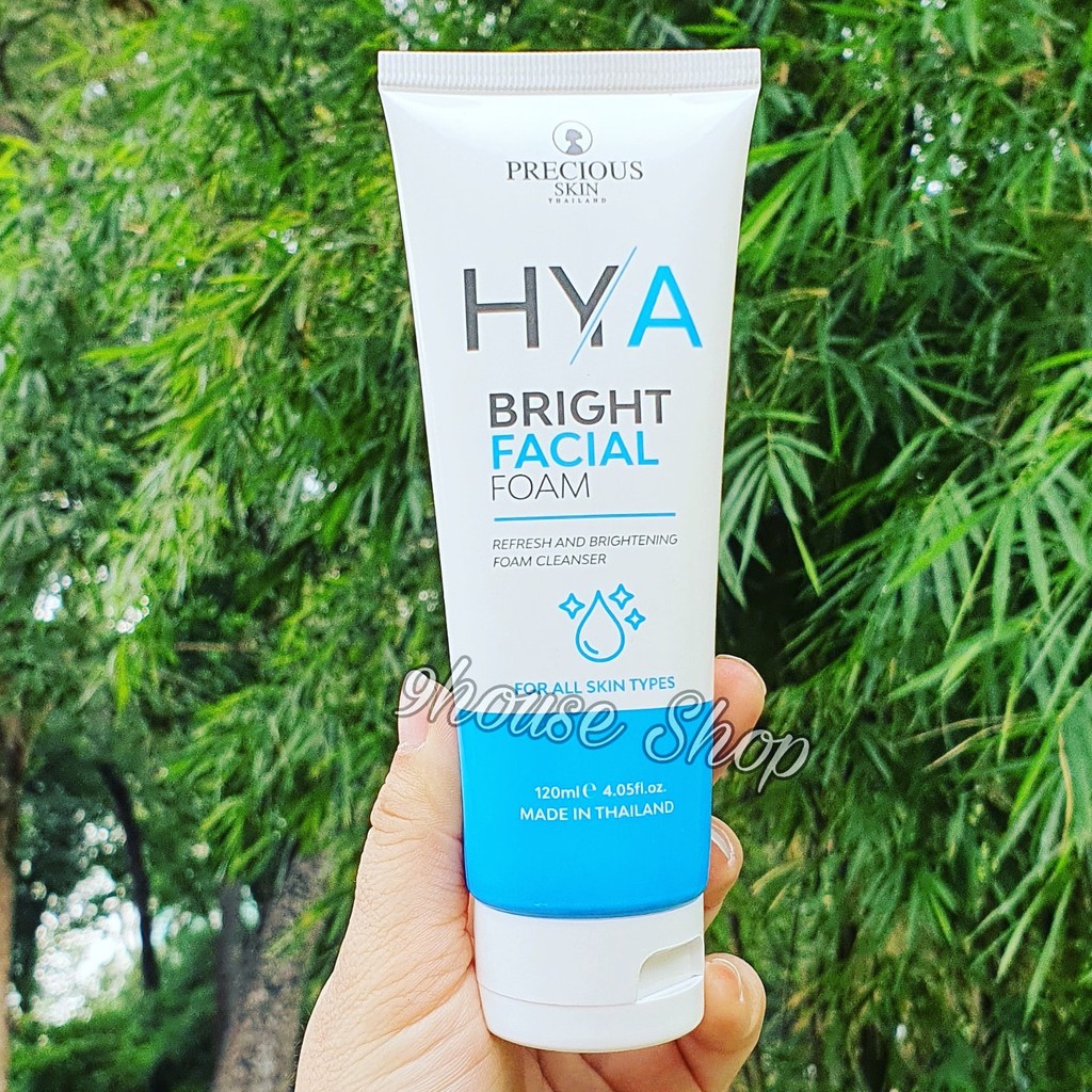01 Tuýp Sữa Rửa Mặt Sáng Da HYA Bright Facial Foam Thái Lan 120ml