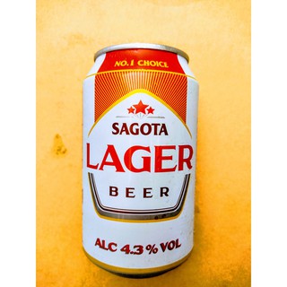SAGOTA LAGER BEER 330ml  (Bia Sagota Lager) - Lon