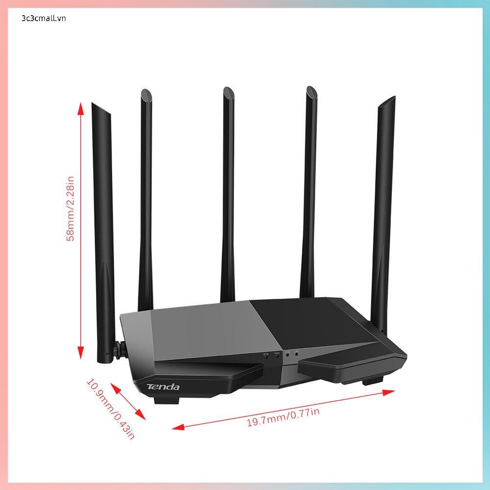 ✨chất lượng cao✨Tenda Ac7 5 Antenna Gigabit 5G Router Wireless Home Wall High Speed Wifi Fiber | BigBuy360 - bigbuy360.vn