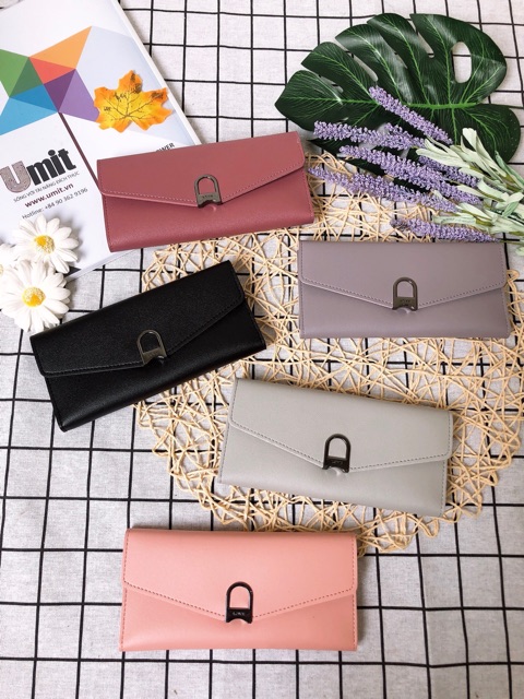 [Mã FAMAYWA2 giảm 10k đơn từ 50k] Ví nữ khoá khuyên DR891 | BigBuy360 - bigbuy360.vn