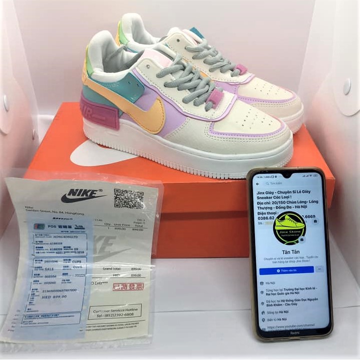 [Hot trend ] Giày sneakers AF1 shadow 7 màu - Jinx Store | BigBuy360 - bigbuy360.vn