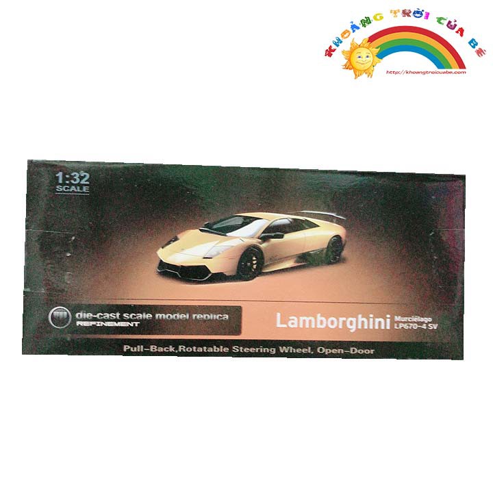 [ Hà Nội | Tp HCM ] LAMBORGHINI SẮT VÀNG | Khơi gợi tư duy sáng tạo cho bé KD2700 [GIÁ ƯU ĐÃI]