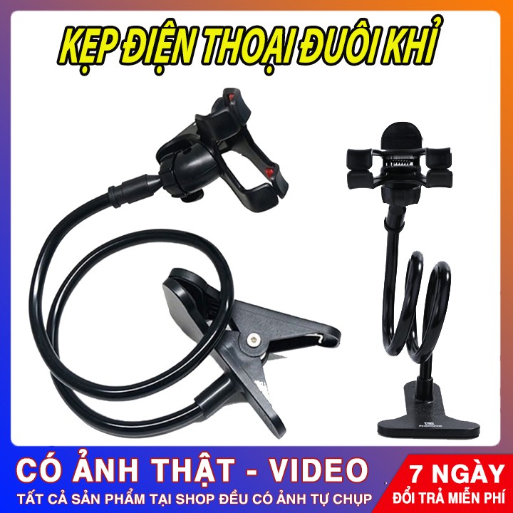 KẸP ĐIỆN THOẠI ĐUÔI KHỈ | KẸP TIỆN DỤNG 13003