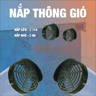 [Chính Hãng] Nắp Đậy Lỗ Thông Gió Ph 90 - Chống bụi bẩn, côn trùng chui vào lỗ thông gió