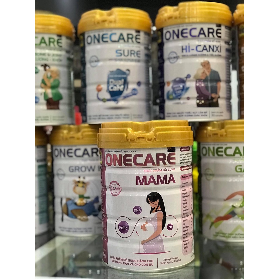 Sữa mát cho mẹ bầu ONECARE MAMA 900G dành cho bà mẹ mang thai và cho con bú (date mới)