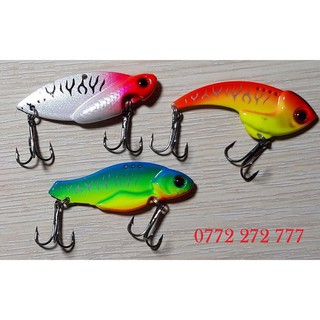 Combo 3 mồi câu lure, cá sắt lưỡi bkk.
