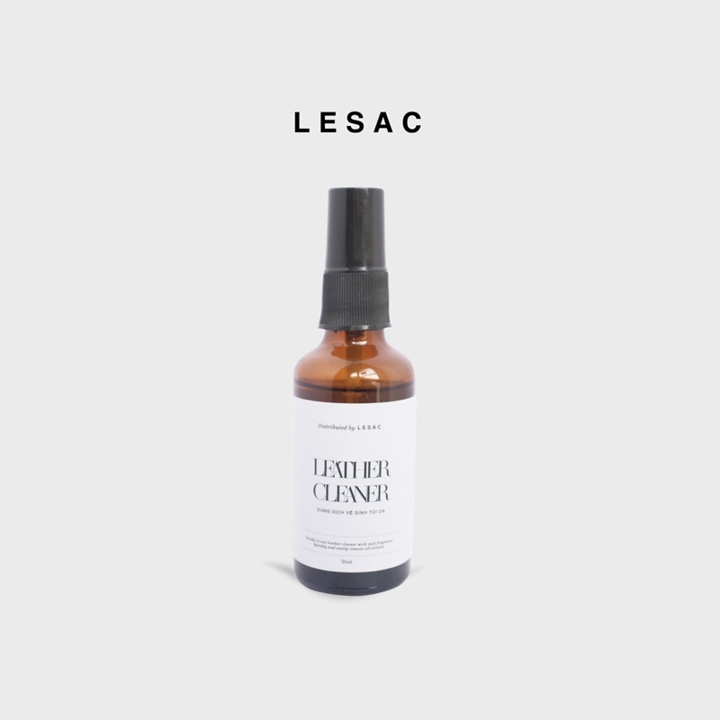 Dung dịch vệ sinh túi da LESAC Leather Cleaner 50ml