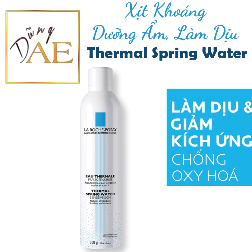 Xịt Khoáng LA ROCHE POSAY dưỡng ẩm, làm dịu da nhạy cảm La Roche-Posay Thermal Spring Water 50mL