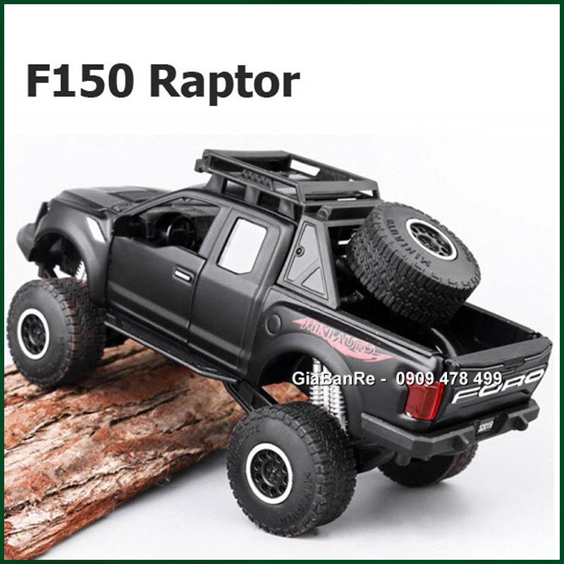 Xe Mô Hình Kim Loại Bán Tải Ford F150 Offroad  Tỉ Lệ 1:32 - Vua Địa Hình