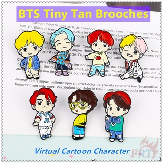 1 Ghim cài áo/balo tráng men phong cách BTS Bangtan Boys Tiny Tan