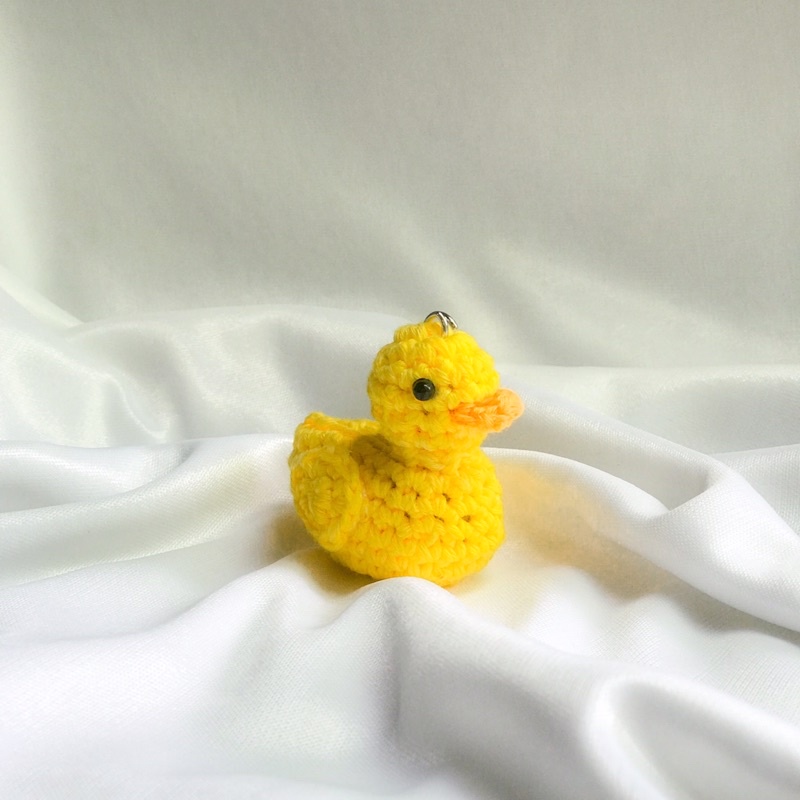 MÓC KHOÁ LEN ĐAN CHÚ VỊT l crochetbyspring